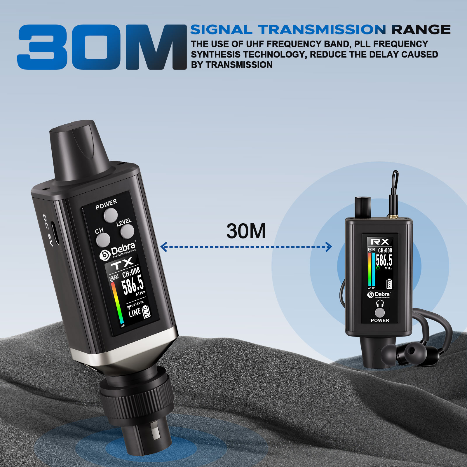 Debra Audio UHF Stereo IEM EMX - In Ear Monitor Iem recensione e prezzo