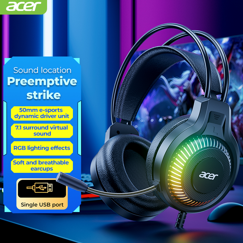 RGB Cool Lighting Wired Earpho - Gaming Headset Rgb recensione e prezzo