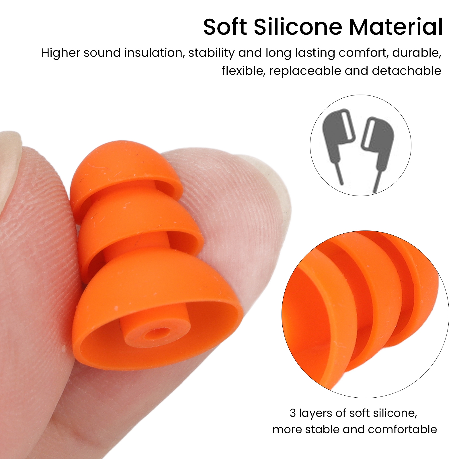 Silicone Eartips Comfort Repla - Silicone Ear Tip Replacement recensione e prezzo