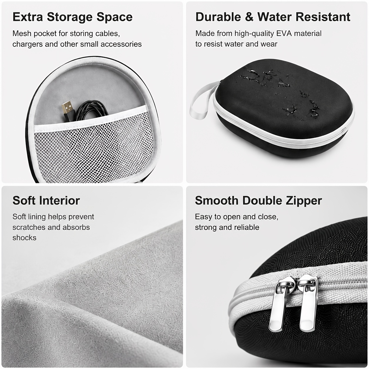 Portable Headphone Storage Cas - Headphone Case Hard recensione e prezzo