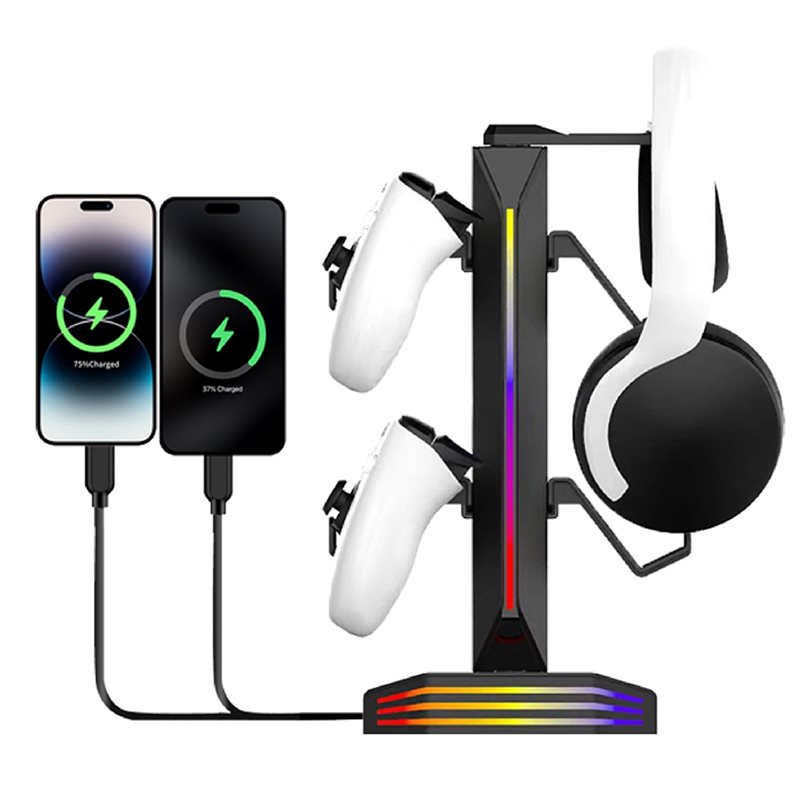 L62A Headphone Stand For Desk  - Gaming Headset Rgb recensione e prezzo