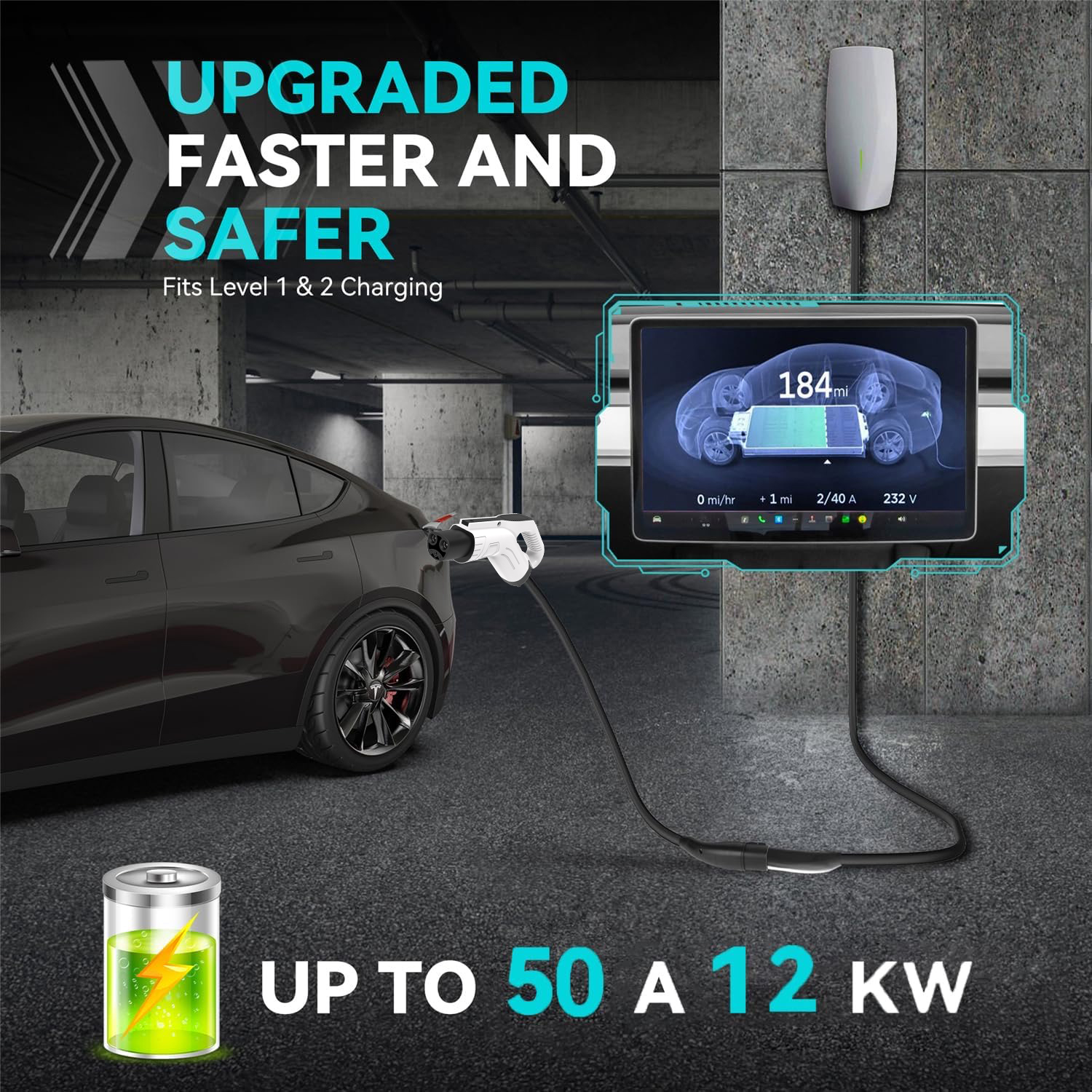 WUFEN Tesla Electric Vehicle C - Cable Extension 3.5 recensione e prezzo