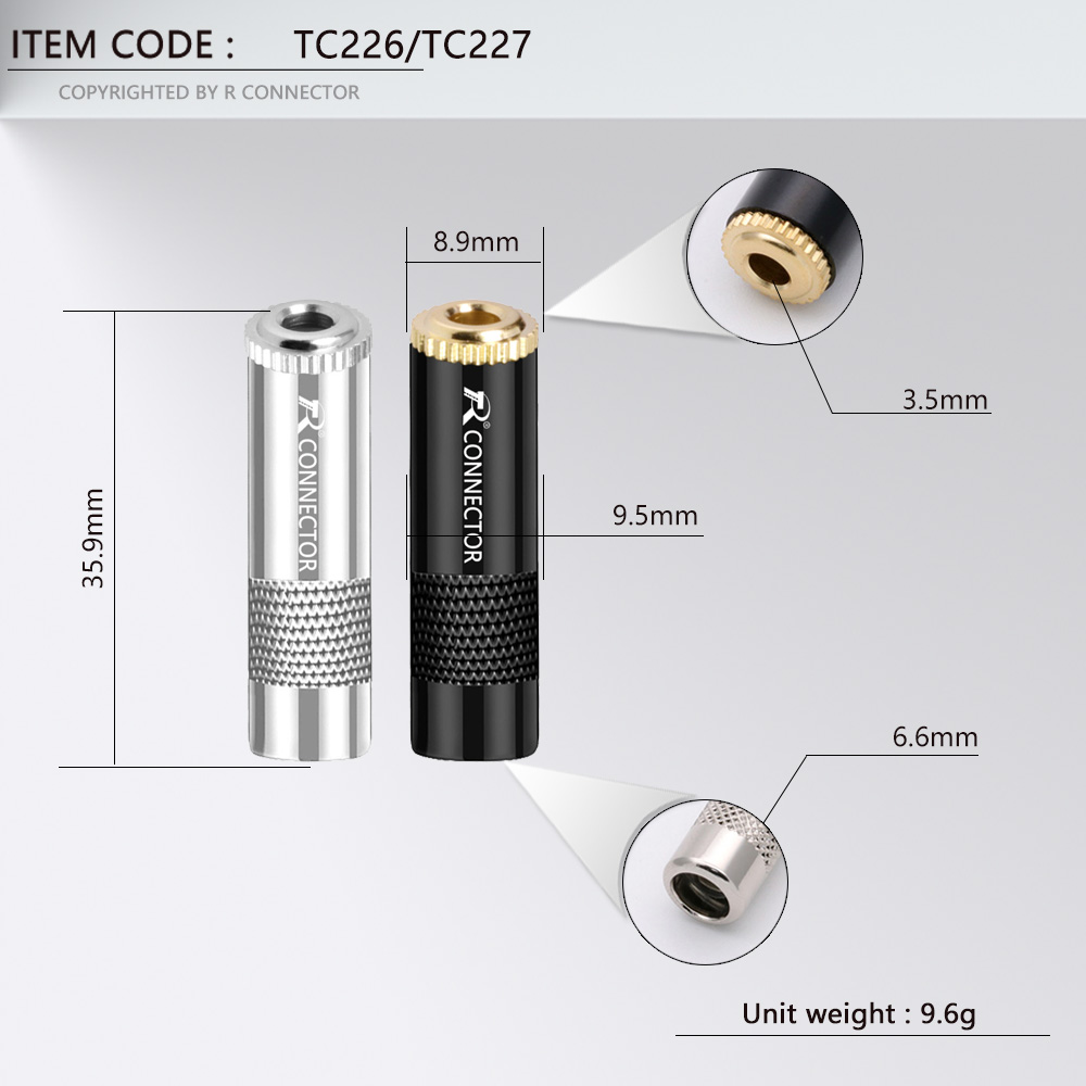 10pcs Audio 3.5mm/6.35mm Jack  - Audiophile Headphone Wired recensione e prezzo