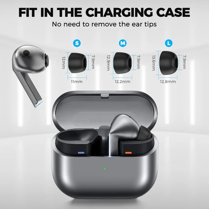 6-3Pairs For Samsung Galaxy Bu - Earphone Foam Tip recensione e prezzo