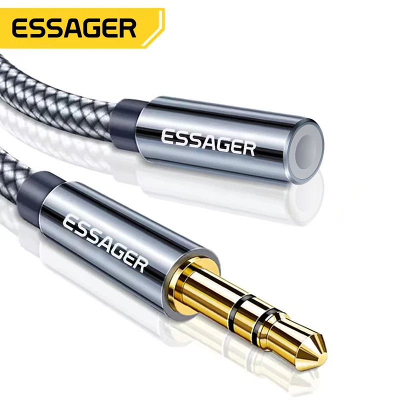 Essager 3.5mm Audio Aux Cable  - Earphone Splitter Jack recensione e prezzo