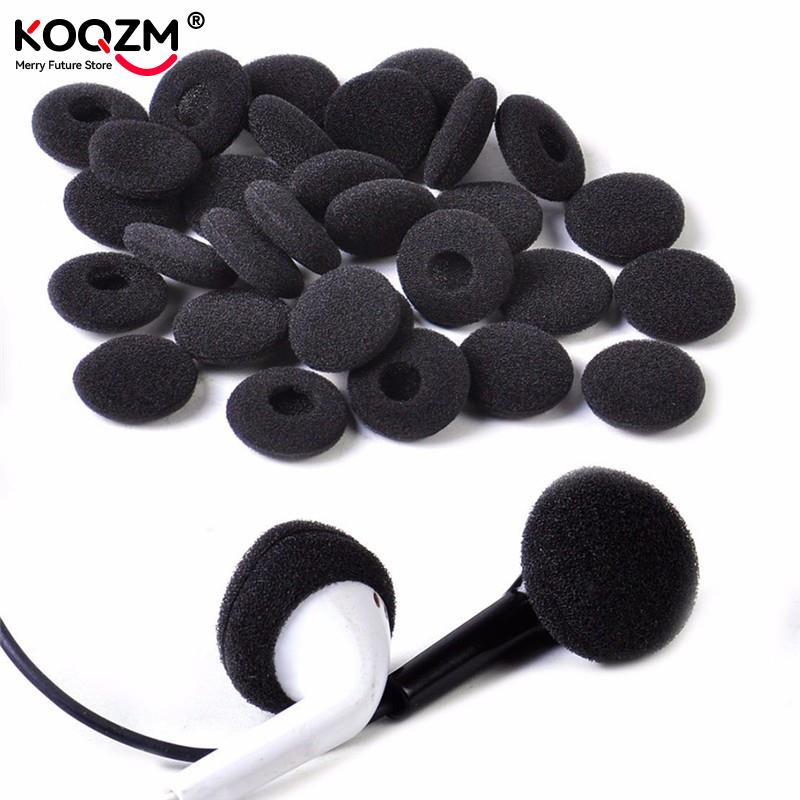 30pcs Sponge Covers Tips Black - Earphone Foam Tip recensione e prezzo