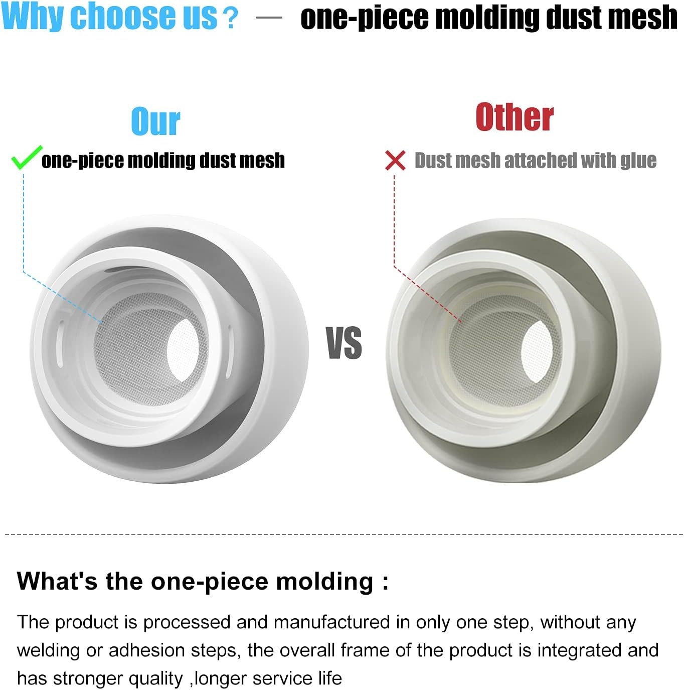 Silicone Ear Tips for AirPods  - Silicone Ear Tip Replacement recensione e prezzo