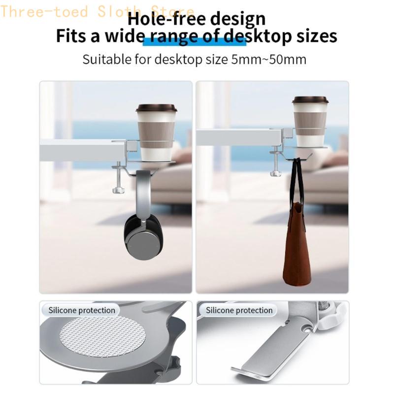 Desk Mount Aluminum Cup Organi - Headphone Stand Desk recensione e prezzo