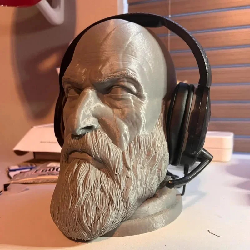 God Of War Kratos Statue Headp - Headphone Stand Desk recensione e prezzo