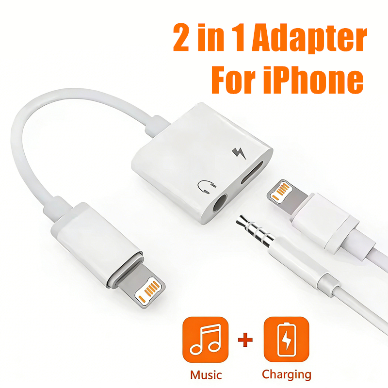 2 in 1 iOS to 3.5mm Jack Audio - Earphone Splitter Jack recensione e prezzo