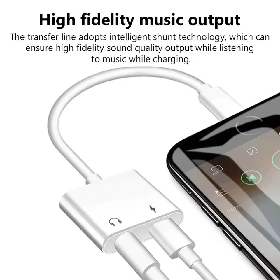 2 in 1 iOS to 3.5mm Jack Audio - Earphone Splitter Jack recensione e prezzo