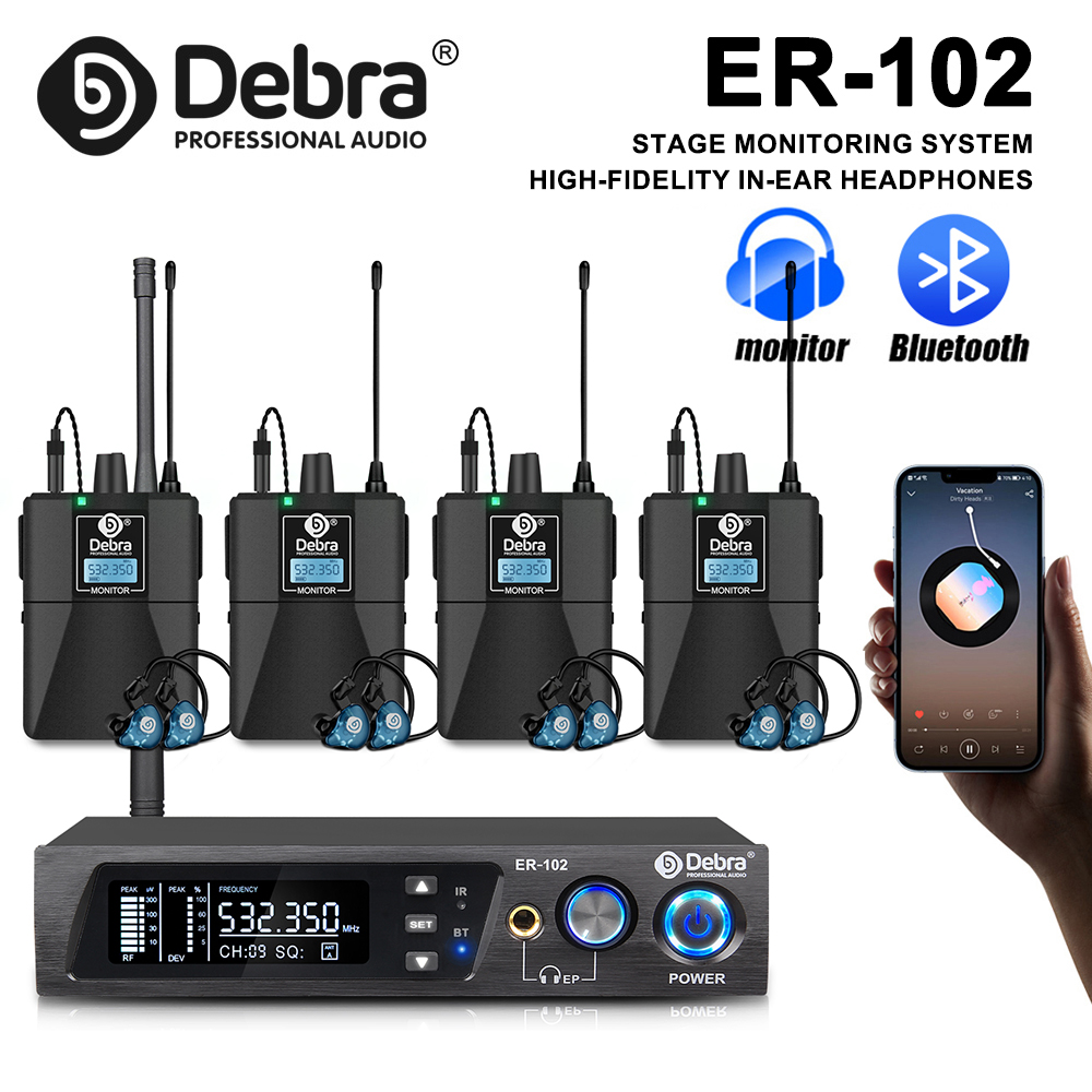 Debra ER-102 UHF IEM In Ear St - In Ear Monitor Iem recensione e prezzo